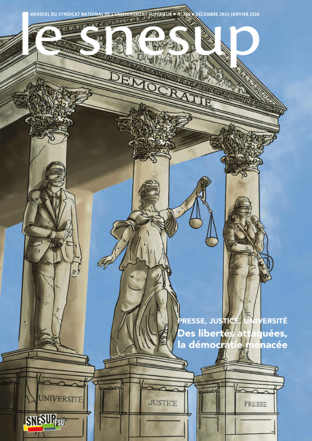 couverture du mensuel du SNESUP n°738
