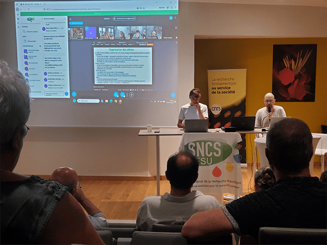 Présentation du Conseil syndical national (CSN) 2026 du SNCS-FSU